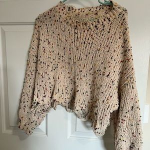 Shein cropped sweater